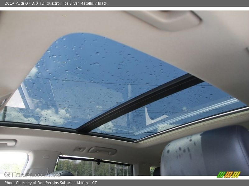 Ice Silver Metallic / Black 2014 Audi Q7 3.0 TDI quattro