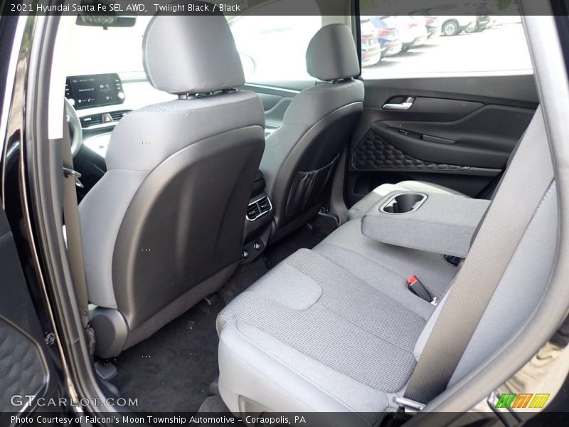 Twilight Black / Black 2021 Hyundai Santa Fe SEL AWD