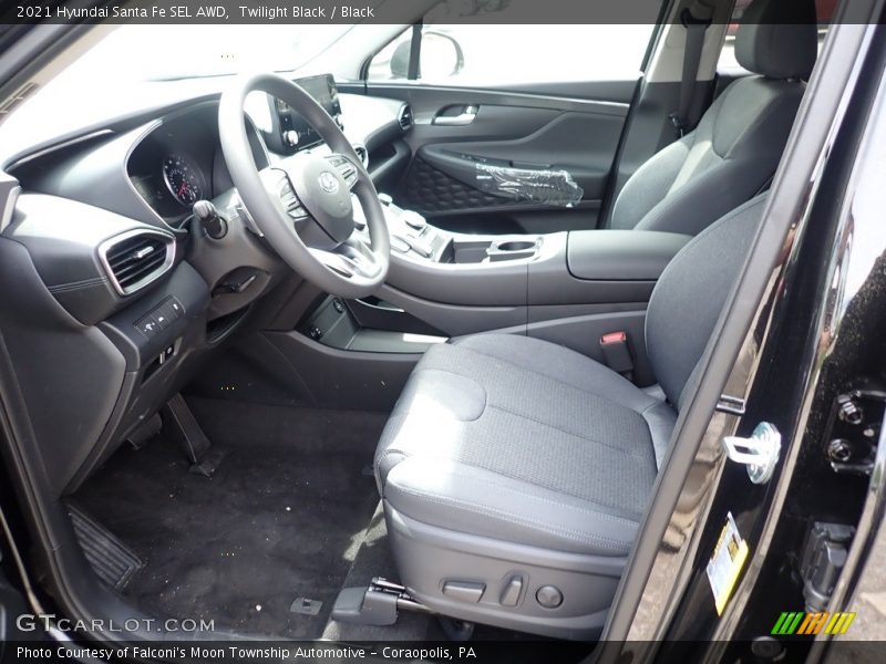 Twilight Black / Black 2021 Hyundai Santa Fe SEL AWD