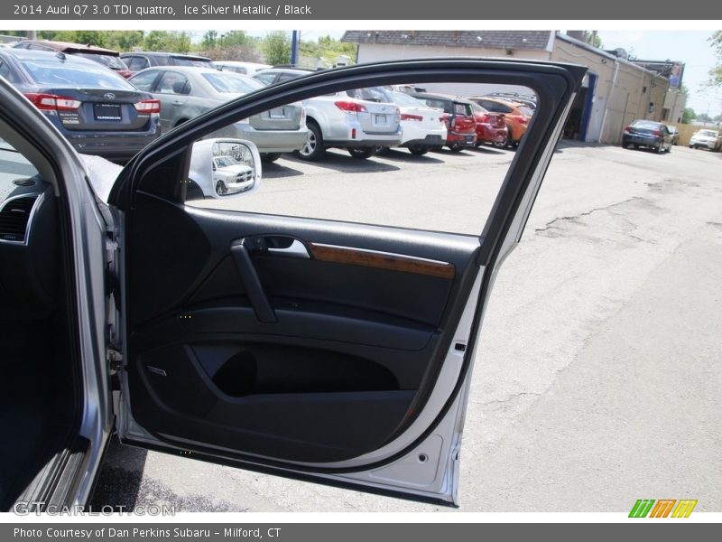 Ice Silver Metallic / Black 2014 Audi Q7 3.0 TDI quattro