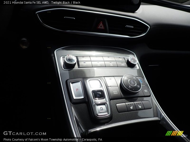 Twilight Black / Black 2021 Hyundai Santa Fe SEL AWD