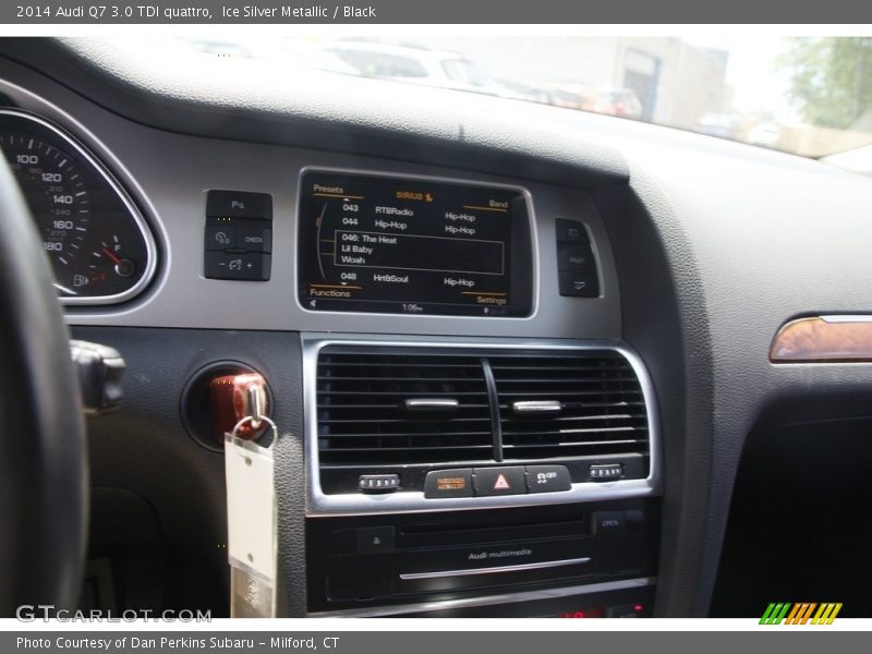 Ice Silver Metallic / Black 2014 Audi Q7 3.0 TDI quattro