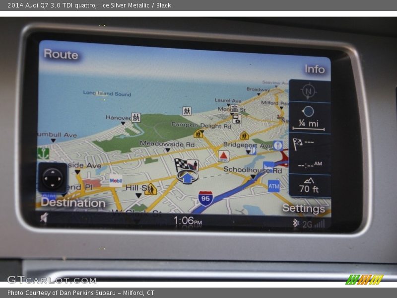 Ice Silver Metallic / Black 2014 Audi Q7 3.0 TDI quattro