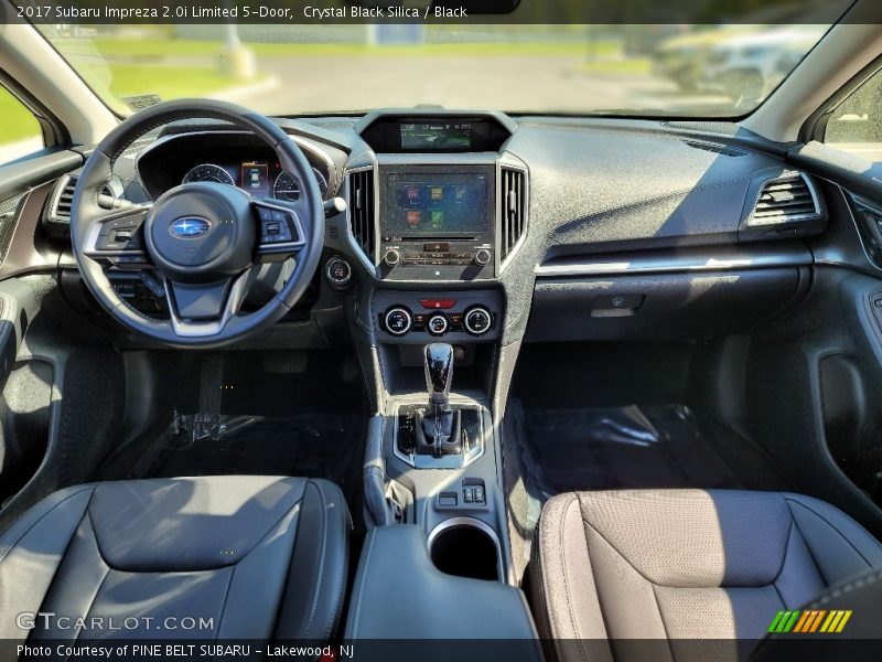 Crystal Black Silica / Black 2017 Subaru Impreza 2.0i Limited 5-Door