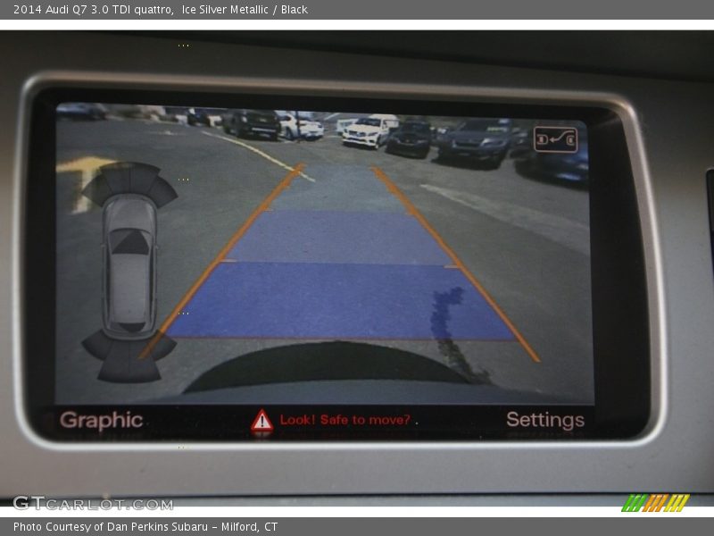 Ice Silver Metallic / Black 2014 Audi Q7 3.0 TDI quattro