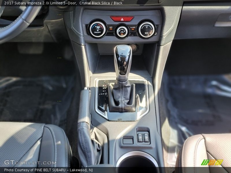 Crystal Black Silica / Black 2017 Subaru Impreza 2.0i Limited 5-Door