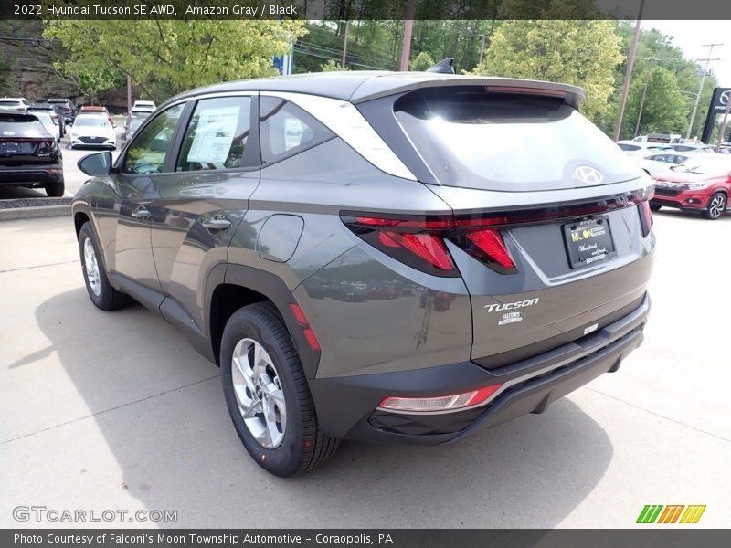 Amazon Gray / Black 2022 Hyundai Tucson SE AWD