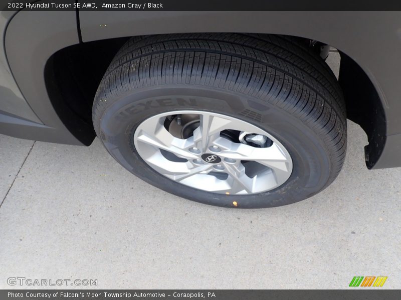Amazon Gray / Black 2022 Hyundai Tucson SE AWD