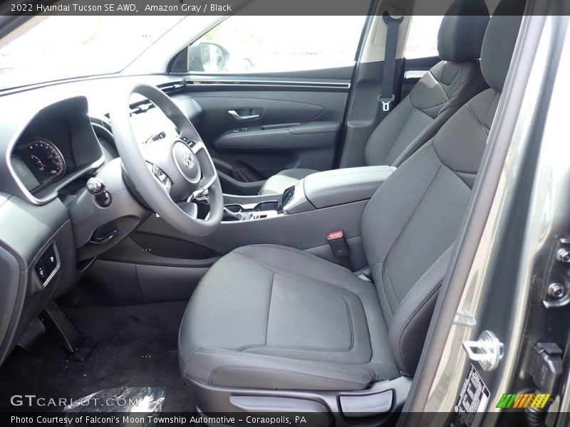Amazon Gray / Black 2022 Hyundai Tucson SE AWD