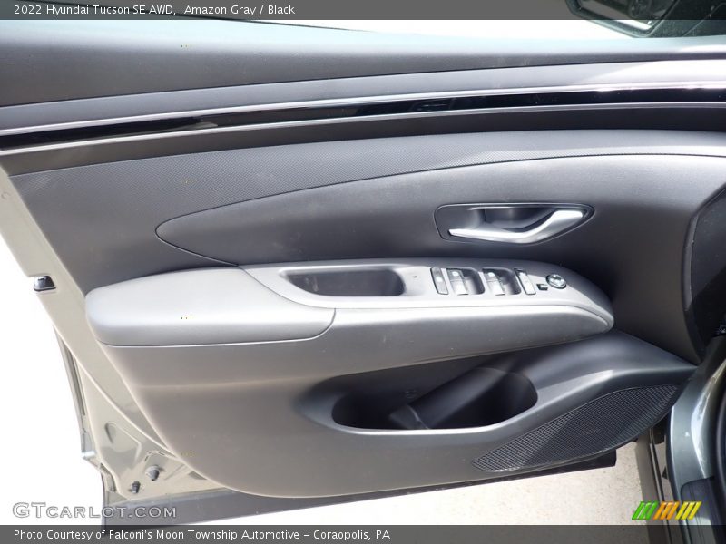 Amazon Gray / Black 2022 Hyundai Tucson SE AWD
