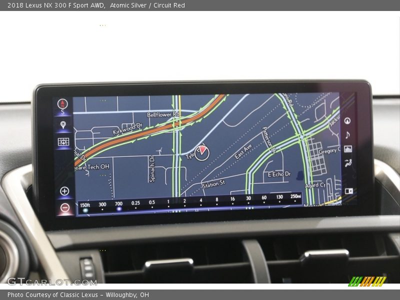 Atomic Silver / Circuit Red 2018 Lexus NX 300 F Sport AWD