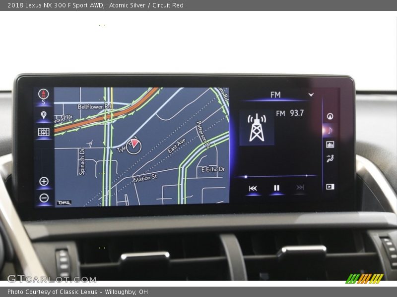 Atomic Silver / Circuit Red 2018 Lexus NX 300 F Sport AWD