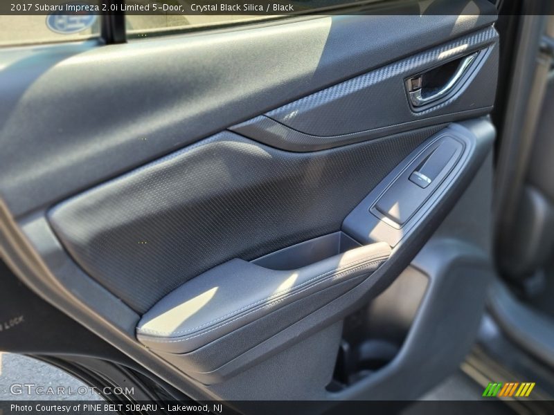 Crystal Black Silica / Black 2017 Subaru Impreza 2.0i Limited 5-Door