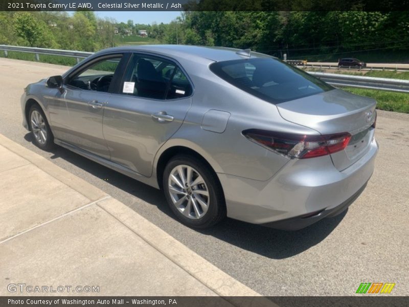 Celestial Silver Metallic / Ash 2021 Toyota Camry LE AWD