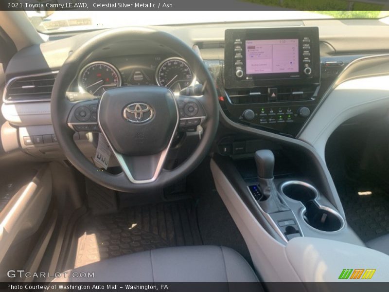 Celestial Silver Metallic / Ash 2021 Toyota Camry LE AWD