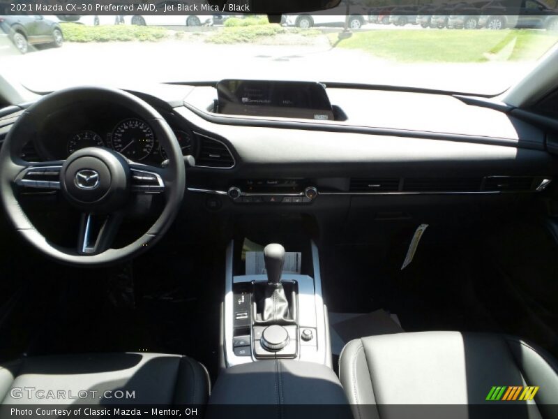 Jet Black Mica / Black 2021 Mazda CX-30 Preferred AWD