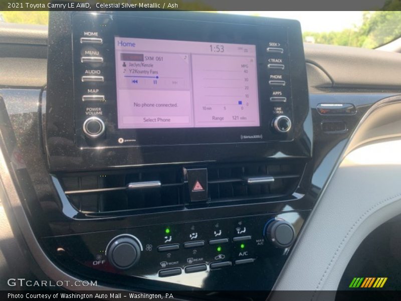 Celestial Silver Metallic / Ash 2021 Toyota Camry LE AWD