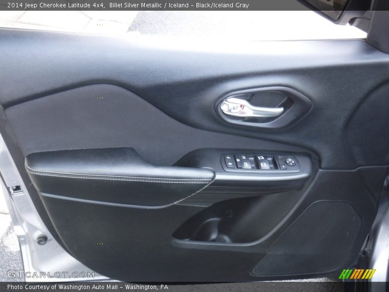 Billet Silver Metallic / Iceland - Black/Iceland Gray 2014 Jeep Cherokee Latitude 4x4