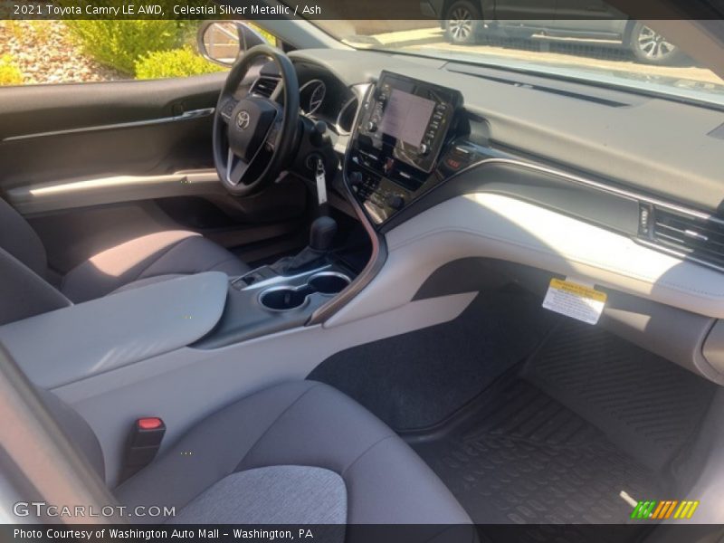 Celestial Silver Metallic / Ash 2021 Toyota Camry LE AWD