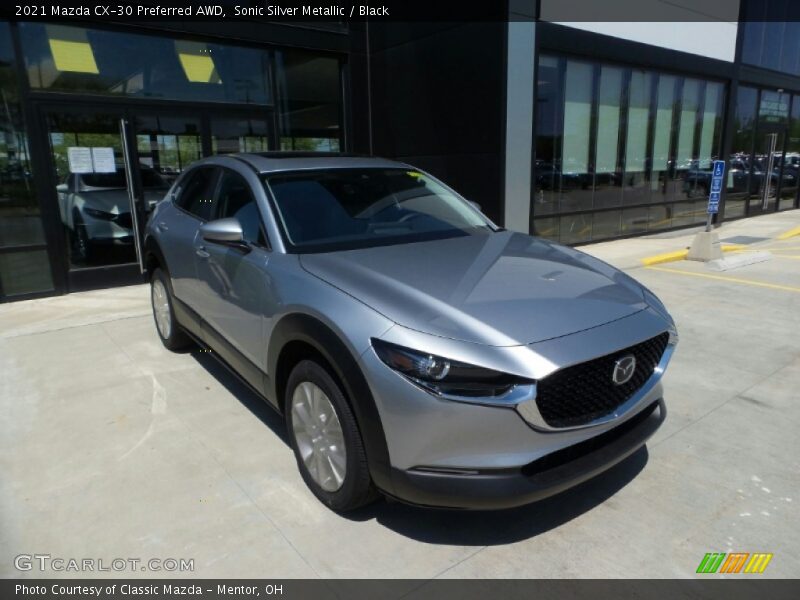 Front 3/4 View of 2021 CX-30 Preferred AWD