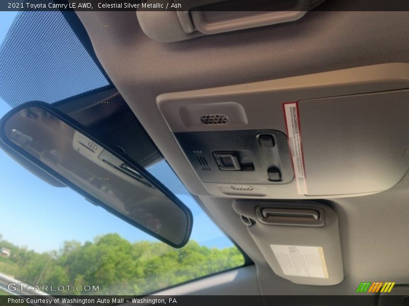 Celestial Silver Metallic / Ash 2021 Toyota Camry LE AWD