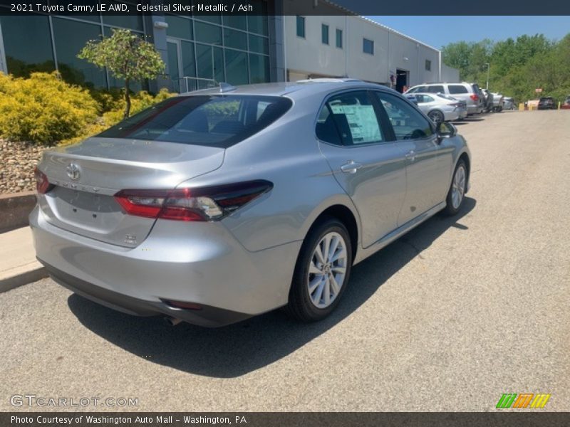 Celestial Silver Metallic / Ash 2021 Toyota Camry LE AWD
