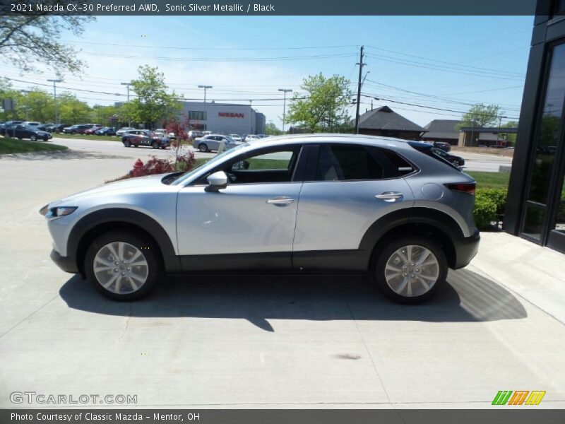  2021 CX-30 Preferred AWD Sonic Silver Metallic