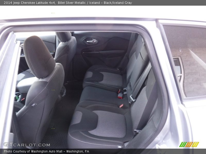 Billet Silver Metallic / Iceland - Black/Iceland Gray 2014 Jeep Cherokee Latitude 4x4
