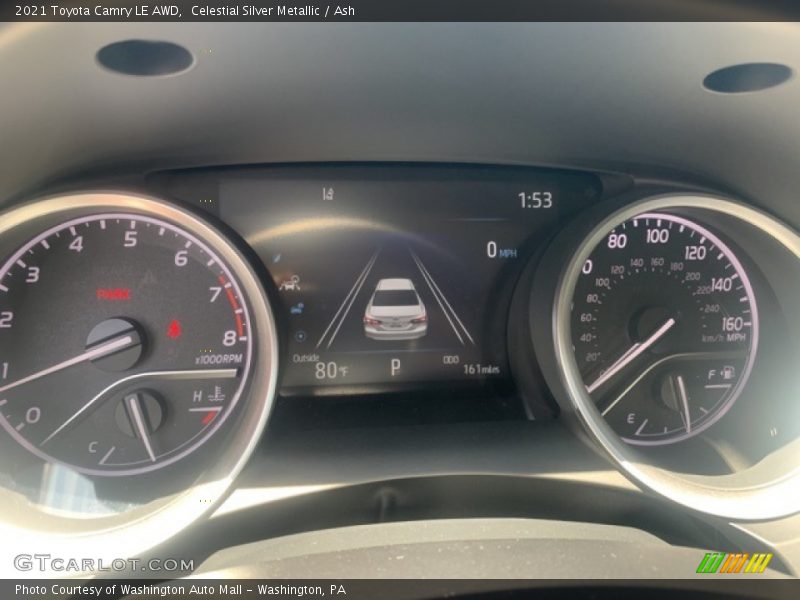 Celestial Silver Metallic / Ash 2021 Toyota Camry LE AWD