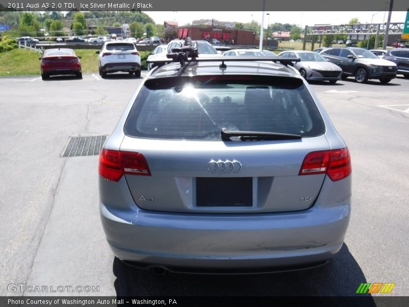 Ice Silver Metallic / Black 2011 Audi A3 2.0 TDI