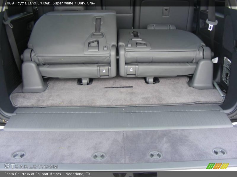 Super White / Dark Gray 2009 Toyota Land Cruiser