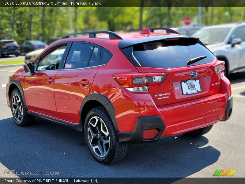 Pure Red / Black 2020 Subaru Crosstrek 2.0 Limited