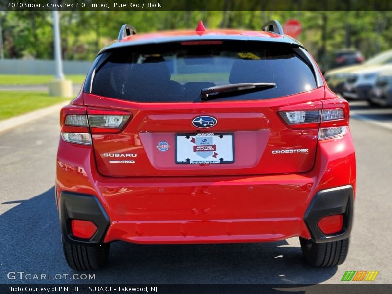 Pure Red / Black 2020 Subaru Crosstrek 2.0 Limited