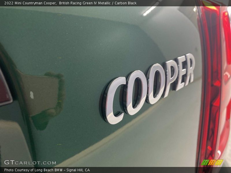 British Racing Green IV Metallic / Carbon Black 2022 Mini Countryman Cooper