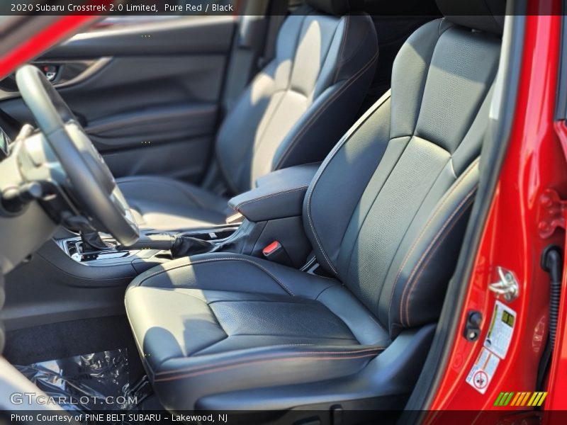 Pure Red / Black 2020 Subaru Crosstrek 2.0 Limited