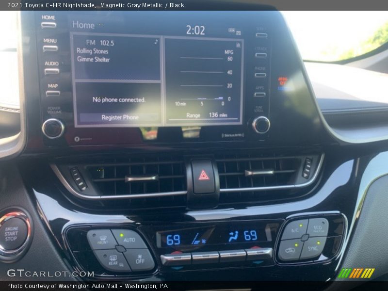 Magnetic Gray Metallic / Black 2021 Toyota C-HR Nightshade