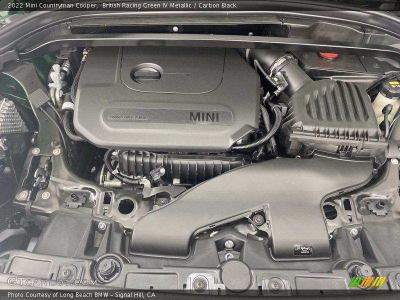 British Racing Green IV Metallic / Carbon Black 2022 Mini Countryman Cooper