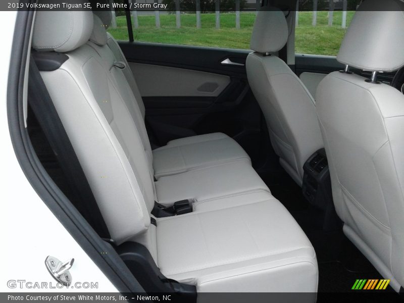 Rear Seat of 2019 Tiguan SE