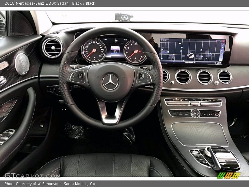 Black / Black 2018 Mercedes-Benz E 300 Sedan