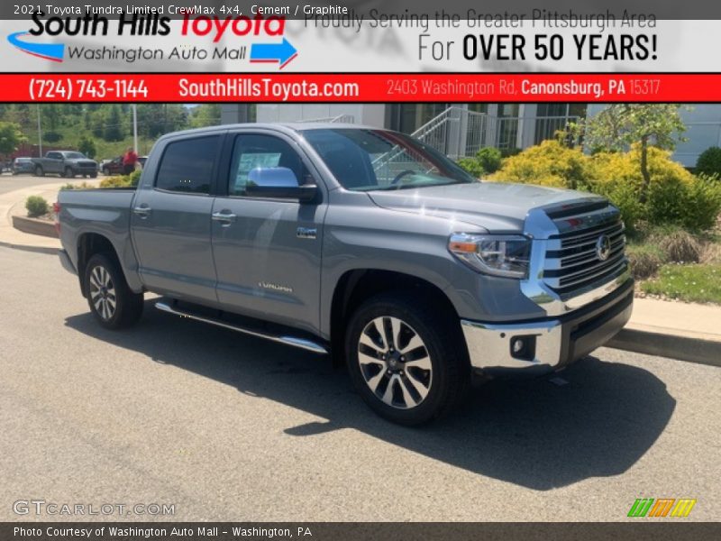 Cement / Graphite 2021 Toyota Tundra Limited CrewMax 4x4