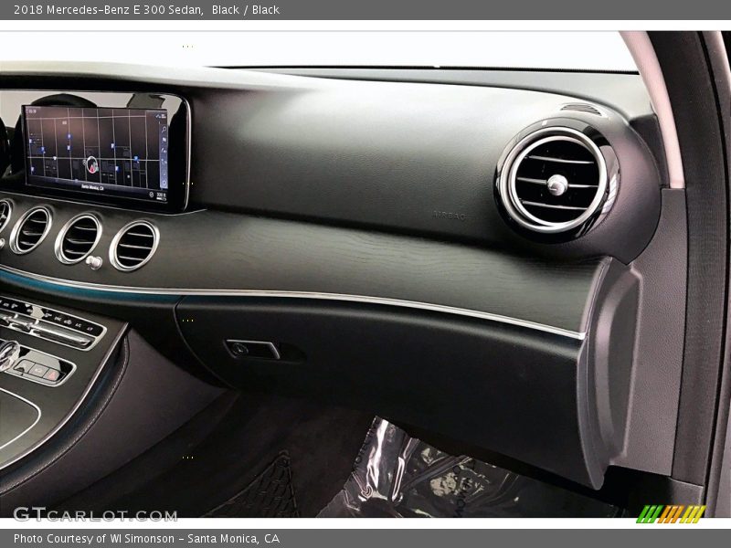Black / Black 2018 Mercedes-Benz E 300 Sedan