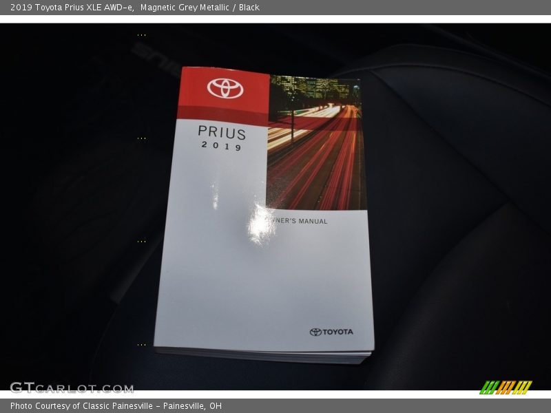Magnetic Grey Metallic / Black 2019 Toyota Prius XLE AWD-e