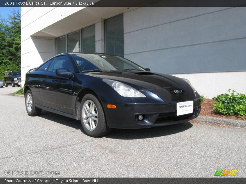 Carbon Blue / Black/Blue 2001 Toyota Celica GT