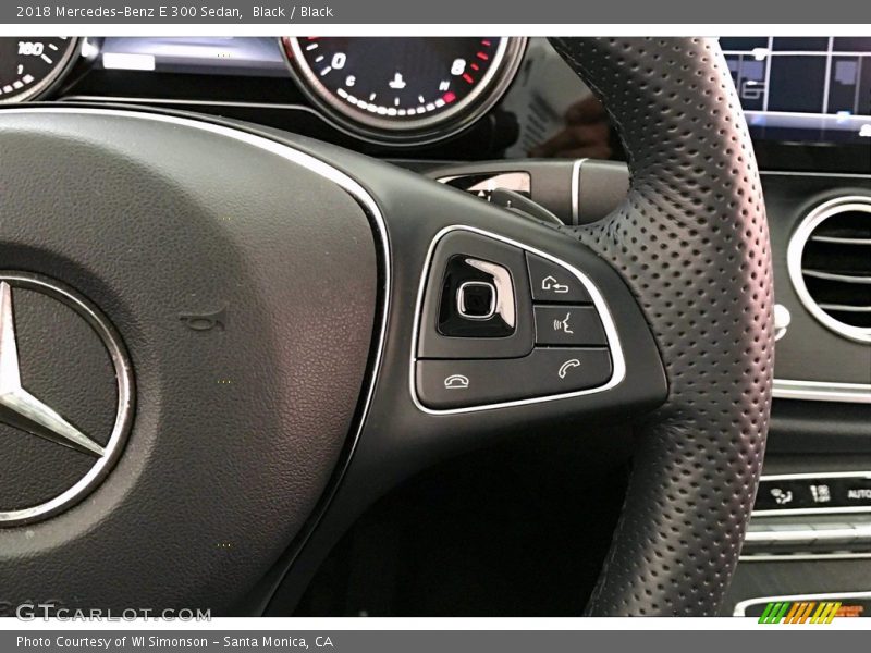 Black / Black 2018 Mercedes-Benz E 300 Sedan