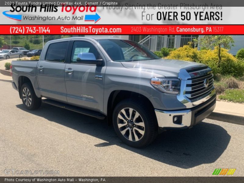 Cement / Graphite 2021 Toyota Tundra Limited CrewMax 4x4