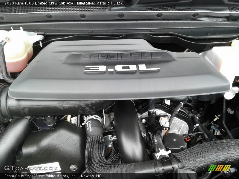 Billet Silver Metallic / Black 2020 Ram 1500 Limited Crew Cab 4x4