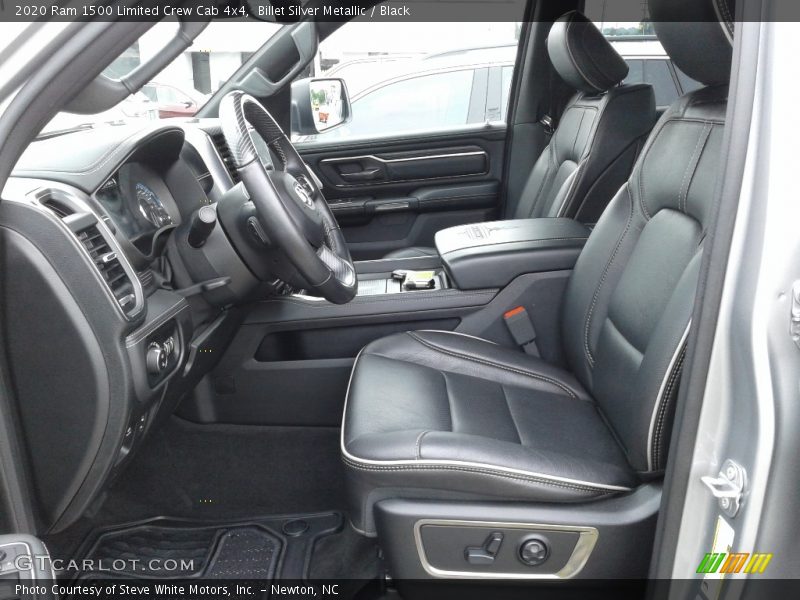 Front Seat of 2020 1500 Limited Crew Cab 4x4