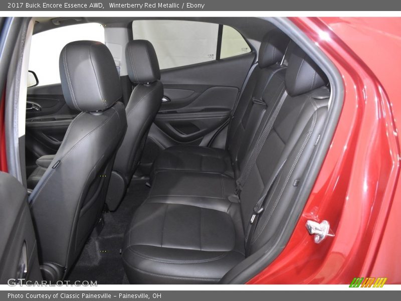Winterberry Red Metallic / Ebony 2017 Buick Encore Essence AWD