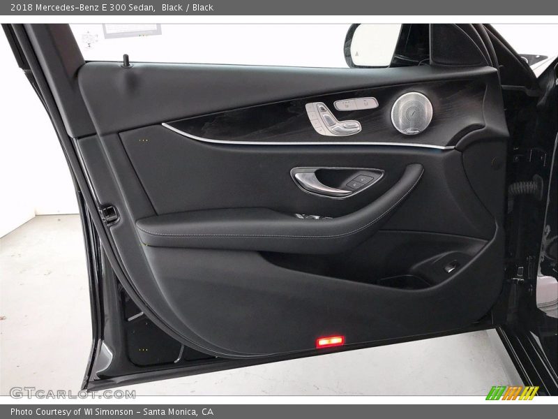Black / Black 2018 Mercedes-Benz E 300 Sedan