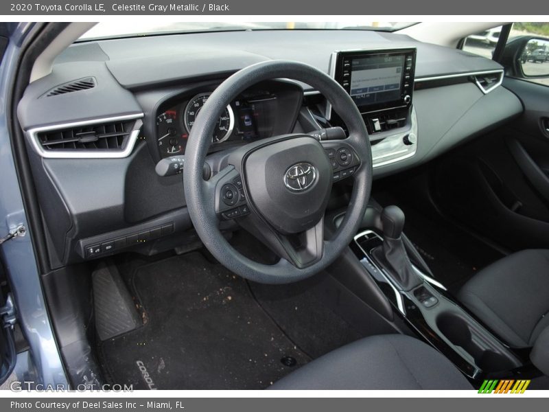 Dashboard of 2020 Corolla LE